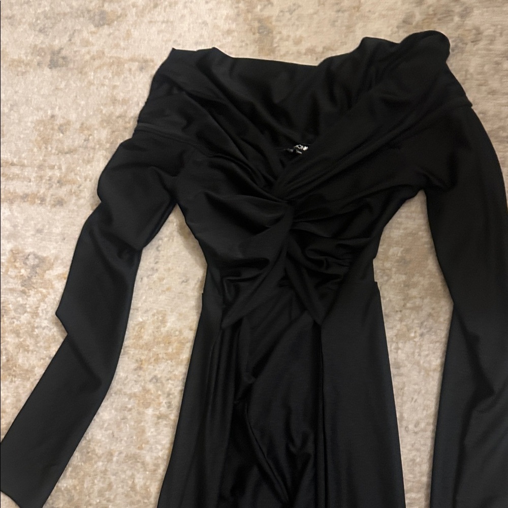 Fashion Nova Black Cut-Out Jumpsuit - Picture 9 of 9